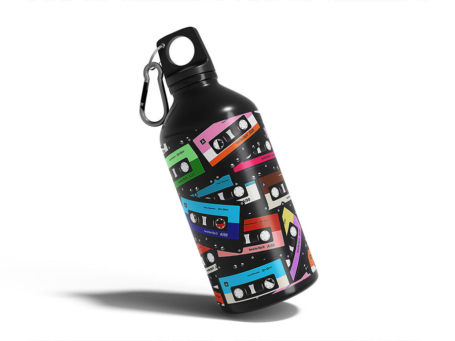 boombox ready music Water Bottle DIY Stickers