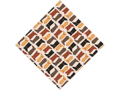 Boot Selection Cowboy Vinyl Wrap Pattern