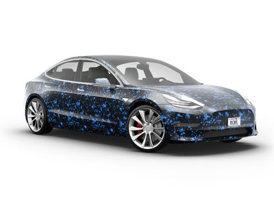 Boot Splash Paint Splatter Vehicle Vinyl Wrap