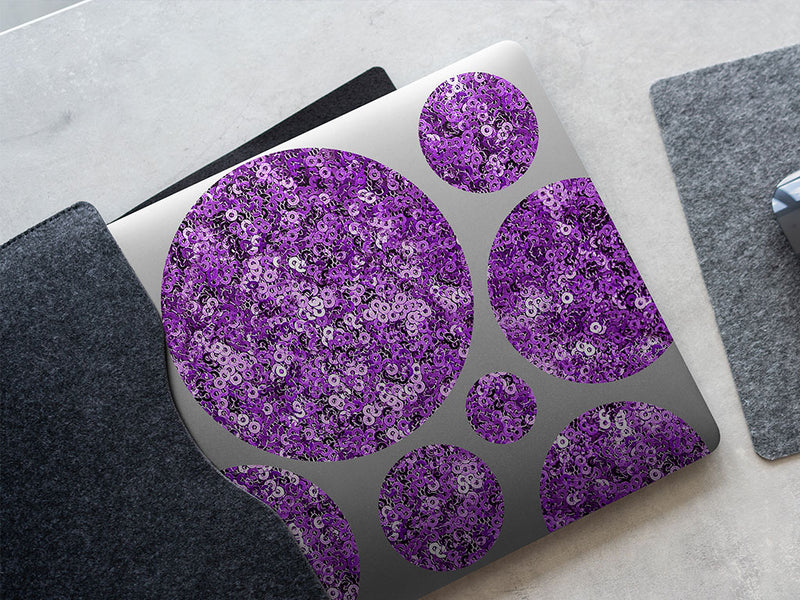 born purple gemstone films DIY Laptop Stickers