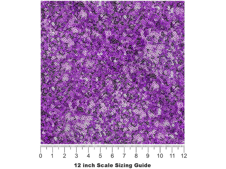 Born Purple Gemstone Vinyl Film Pattern Size 12 inch Scale~Rwraps Born Purple Gemstone Sizing Chart~2