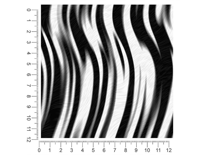 borracha zebra animal print 1ft x 1ft Craft Sheets