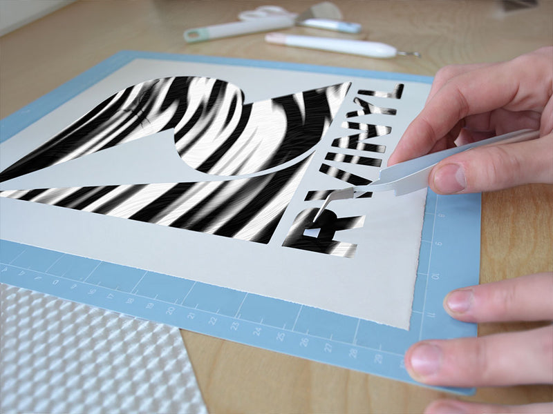 borracha zebra animal print Easy Weed Craft Vinyl