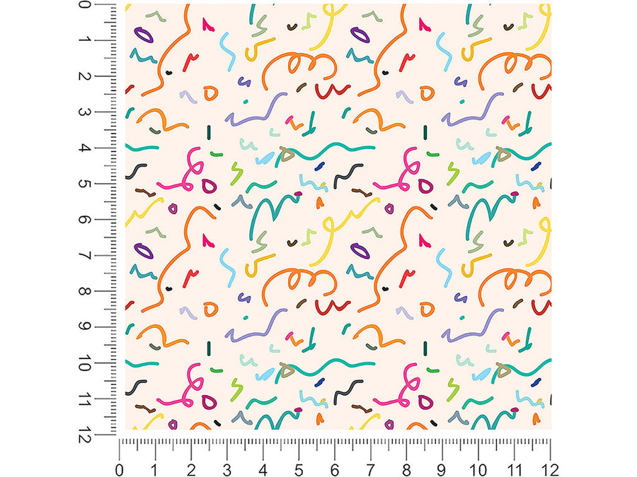 borrowed string abstract geometric 1ft x 1ft Craft Sheets