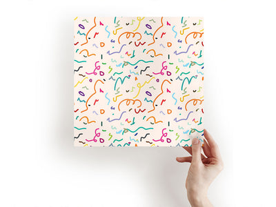 borrowed string abstract geometric Craft Sheets