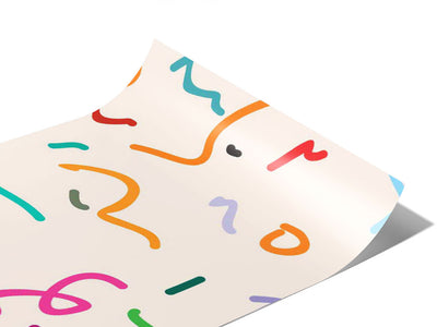 Borrowed String Abstract Vinyl Wraps~Rwraps Series 914 Digitally Printed Vinyl Wrap~0