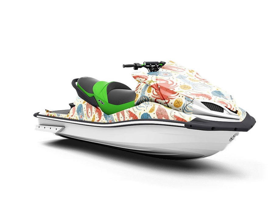 Bottom Feeders Marine Life Jet Ski Vinyl Customized Wrap