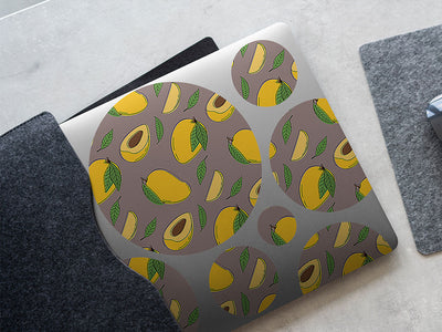 bottomless pit fruit DIY Laptop Stickers