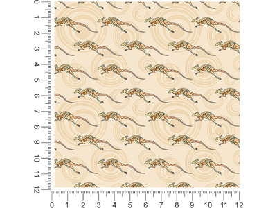bounding away animal 1ft x 1ft Craft Sheets