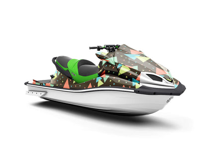 Bowling Alley Mosaic Jet Ski Vinyl Customized Wrap