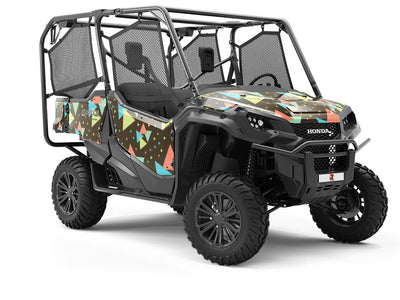 Bowling Alley Mosaic Utility Vehicle Vinyl Wrap