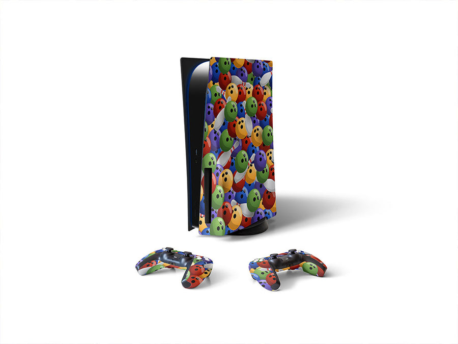 bowling practice sport Sony PS5 DIY Skin