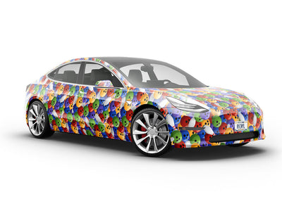 Bowling Practice Sport Vehicle Vinyl Wrap