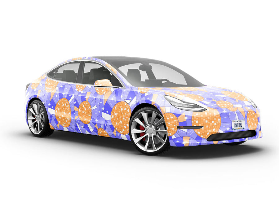 Boys Disco Mosaic Vehicle Vinyl Wrap