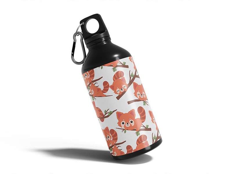 branch naps animal Water Bottle DIY Stickers