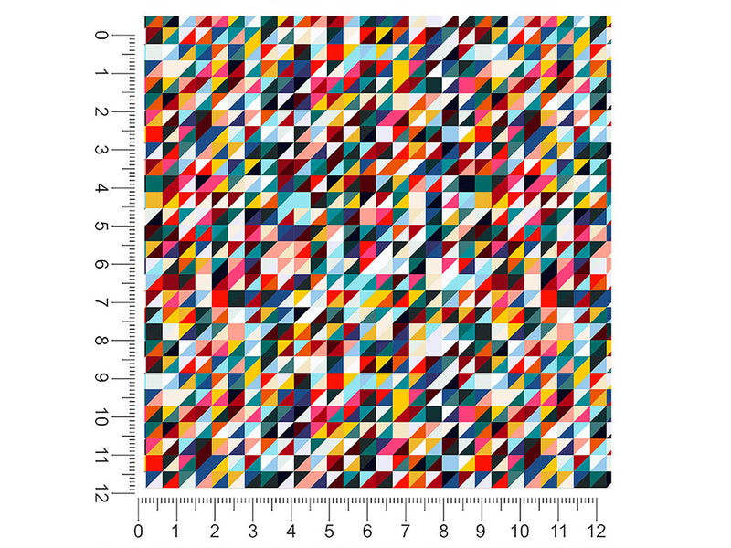 brash hodgepodge mosaic 1ft x 1ft Craft Sheets