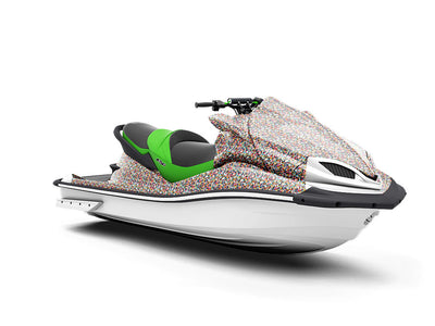 Brash Hodgepodge Mosaic Jet Ski Vinyl Customized Wrap