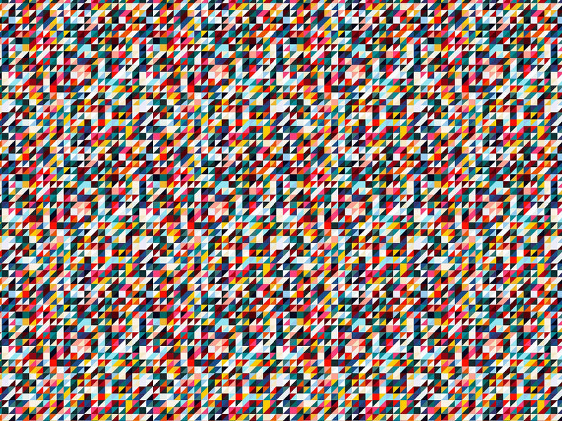 Brash Hodgepodge Mosaic Vinyl Wrap Pattern~Rwraps Series 914 Digitally Printed Vinyl Wrap~0
