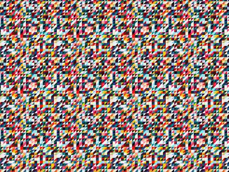 Brash Hodgepodge Mosaic Vinyl Wrap Pattern~Rwraps Series 914 Digitally Printed Vinyl Wrap~0