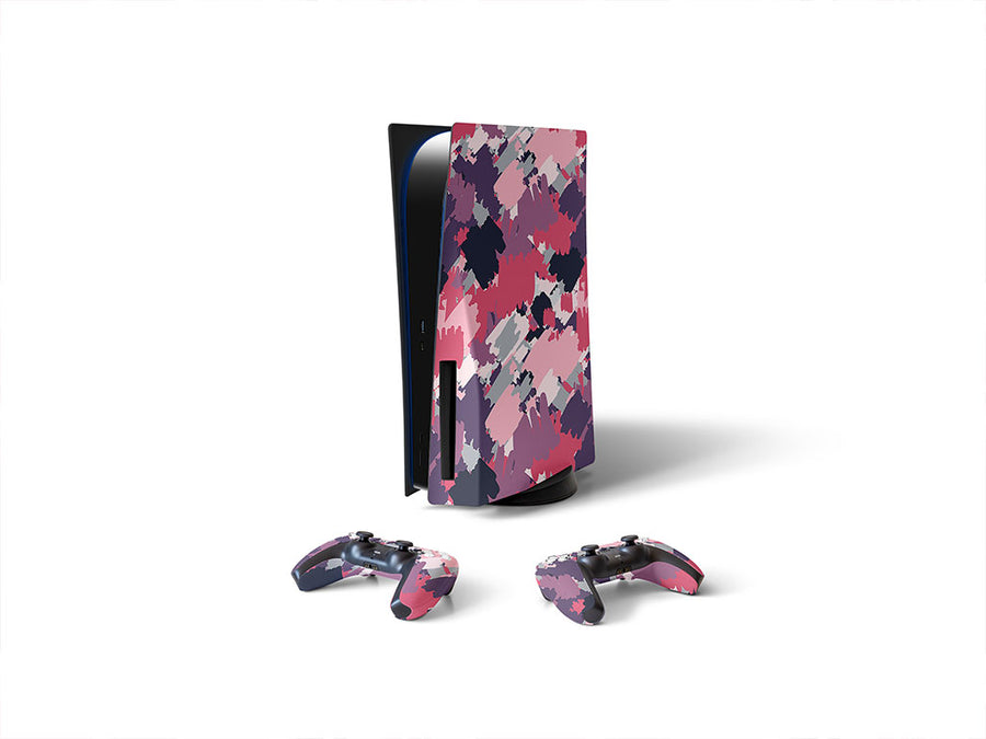bratty backtalk abstract geometric Sony PS5 DIY Skin