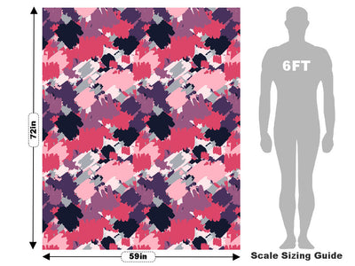 Bratty Backtalk Abstract Vehicle Wrap Scale~Rwraps Series 914 Bratty Backtalk Abstract Measurements~1