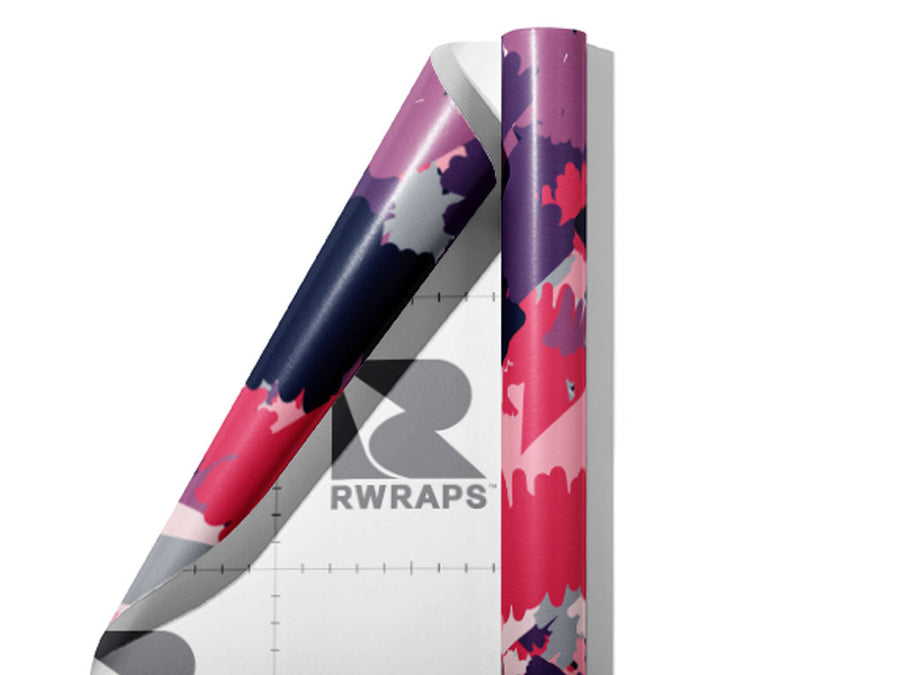 Bratty Backtalk Abstract Wrap Film Sheets~Rwraps Series 914 Bratty Backtalk Abstract Scrolled Sheet~3