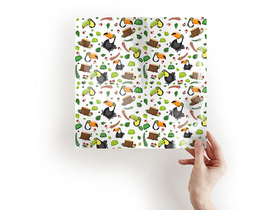 brazilian jungle bird Craft Sheets