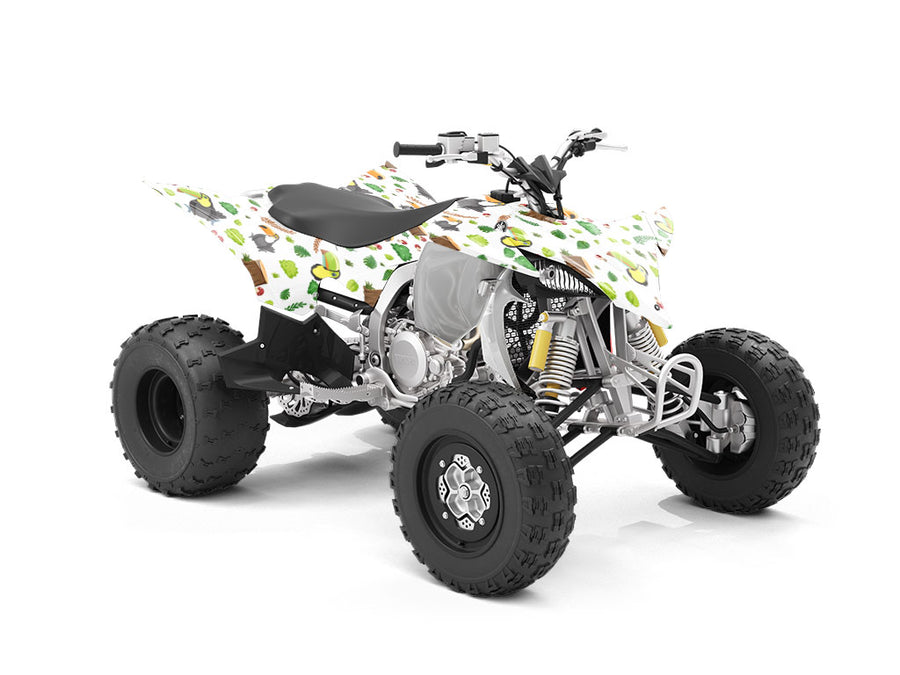 Brazilian Jungle Birds ATV Wrapping Vinyl