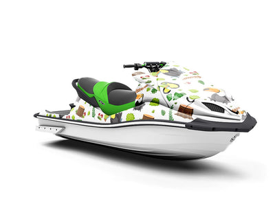 Brazilian Jungle Birds Jet Ski Vinyl Customized Wrap