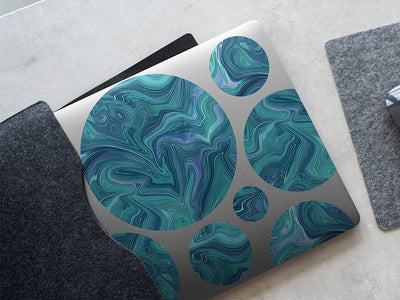 brazilian parure gemstone films DIY Laptop Stickers