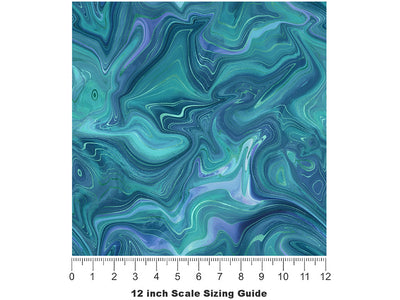 Brazilian Parure Gemstone Vinyl Film Pattern Size 12 inch Scale~Rwraps Brazilian Parure Gemstone Sizing Chart~2