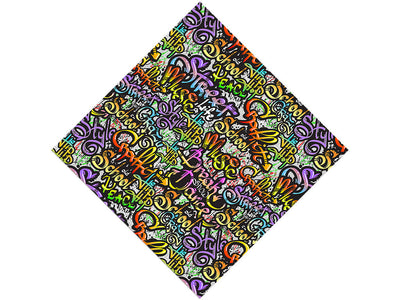 Break Dance Sticker Bomb Vinyl Wrap Pattern