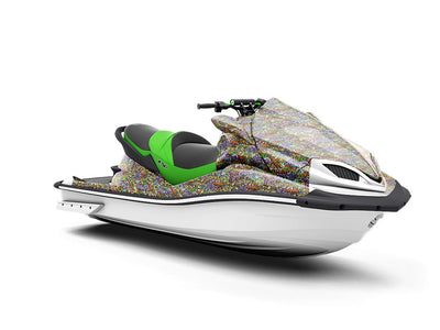 Break Dance Sticker Bomb Jet Ski Vinyl Customized Wrap