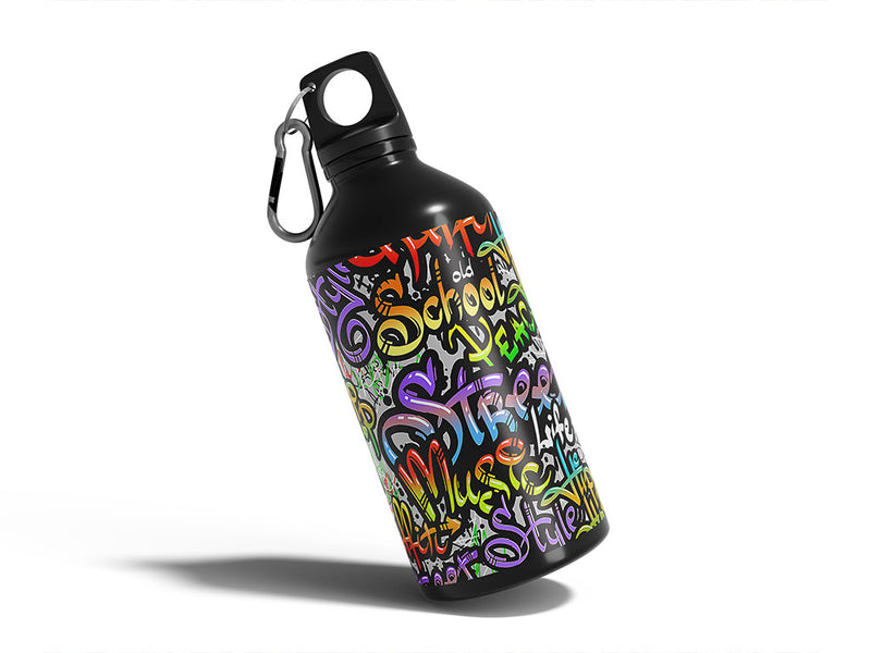 Water Bottle DIY Stickers