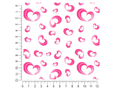 breezy romance heart 1ft x 1ft Craft Sheets