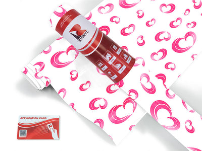 breezy romance heart Craft Vinyl Roll