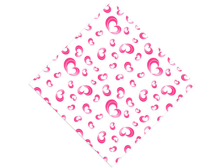 Breezy Romance Heart Vinyl Wrap Pattern