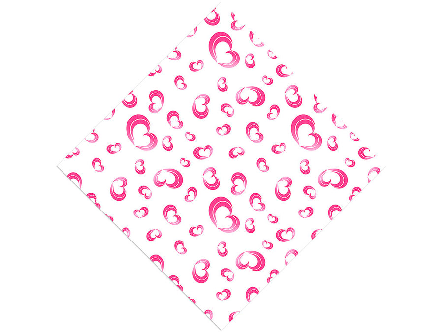 Breezy Romance Heart Vinyl Wrap Pattern