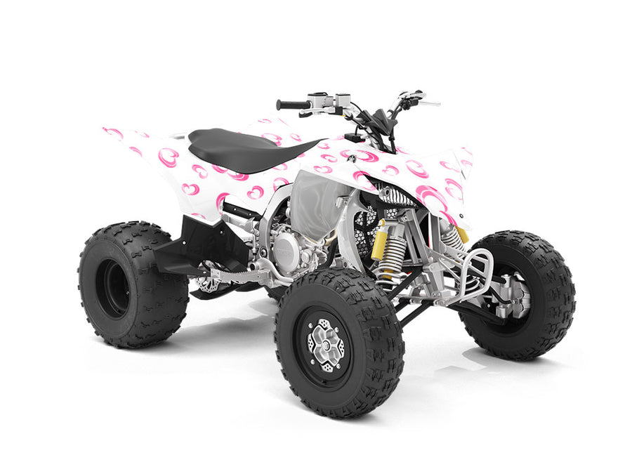 Breezy Romance Heart ATV Wrapping Vinyl