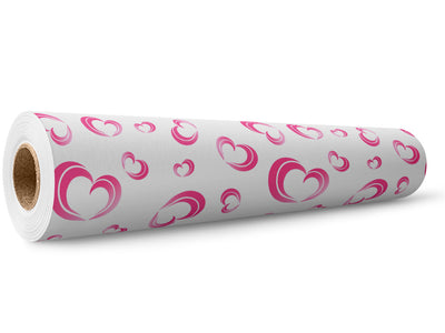 Breezy Romance Heart Wrap Film Wholesale Roll~Rwraps Series 914 Digitally Printed Vinyl Roll~5