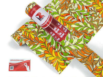 briar moss floral Craft Vinyl Roll