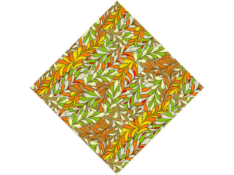 Briar Moss Floral Vinyl Wrap Pattern