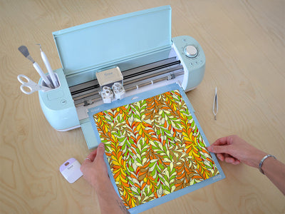 briar moss floral Cricut Compatible Vinyl