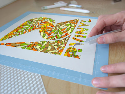 briar moss floral Easy Weed Craft Vinyl