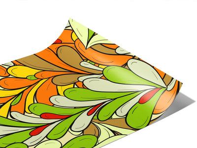 Briar Moss Floral Vinyl Wraps~Rwraps Series 914 Digitally Printed Vinyl Wrap~0