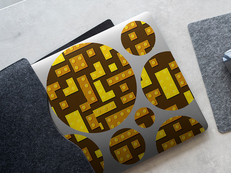 brick break toy room DIY Laptop Stickers