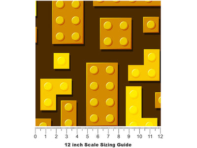 Brick Break Toy Room Vinyl Film Pattern Size 12 inch Scale~Rwraps Brick Break Toy Room Sizing Chart~2