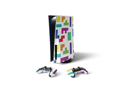 brick build toy room Sony PS5 DIY Skin