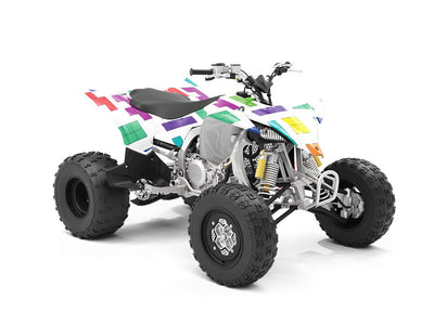 Brick Build Toy Room ATV Wrapping Vinyl