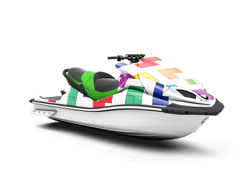 Brick Build Toy Room Jet Ski Vinyl Customized Wrap